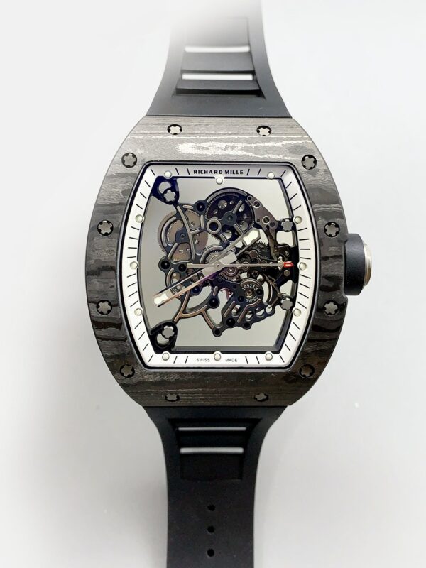 1E69C889E697A5-713.jpg Richard Mille RM055 mechanical watch with carbon fiber case (1;1 Super Clone)