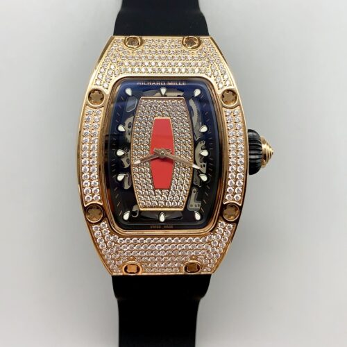 Richard Mille – RM07-01 Rose Gold Jasper Dial Medium Set(1;1 Super Clone)