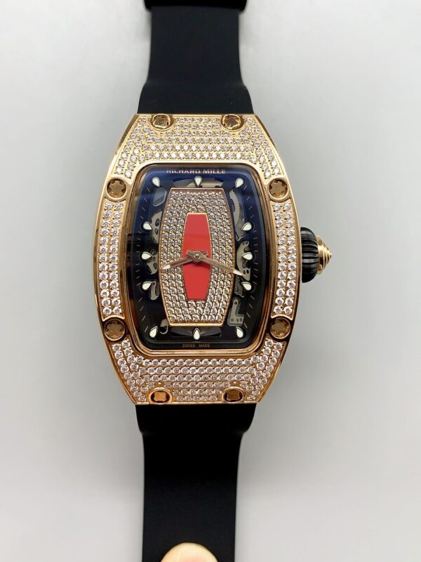 Richard Mille – RM07-01 Rose Gold Jasper Dial Medium Set(1;1 Super Clone)
