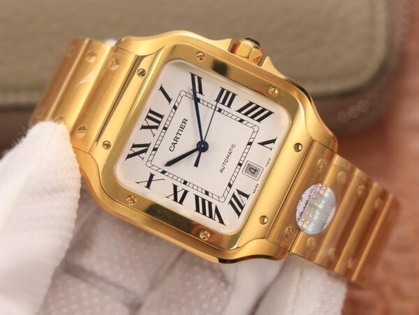 Cartier Tank Anglaise 18K Yellow Gold – 1:1 Superclone