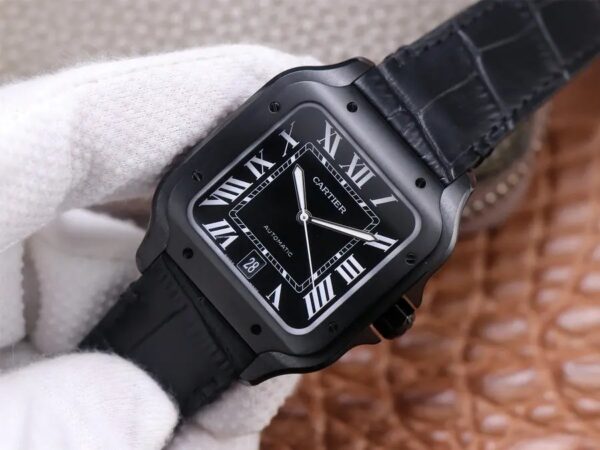 Cartier Santos DLC S38.5MM Diameter – 1:1 Superclone