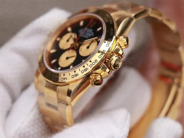 ROLEX DAYTONA 116508 YELLOW GOLD ORIGINAL CAL.4130 MOVEMENT 904L ST
