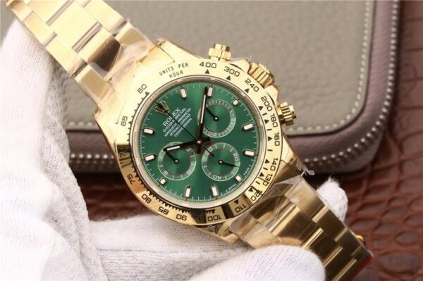 1:1 Super Clone Rolex Cosmograph Daytona 18K Yellow Gold Cal.4130 Move