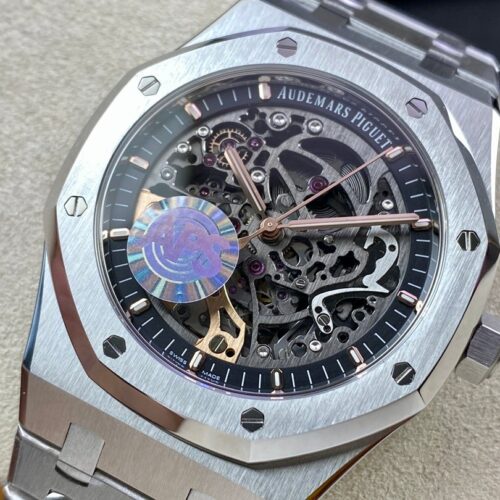 1:1 Superclone Royal Oak Offshore 5407ST.OO.1220ST.01(silver AP tourbillon)