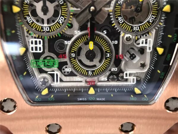 RM011 RG Felipe Massa 18K Rose Gold- 1:1 Superclone