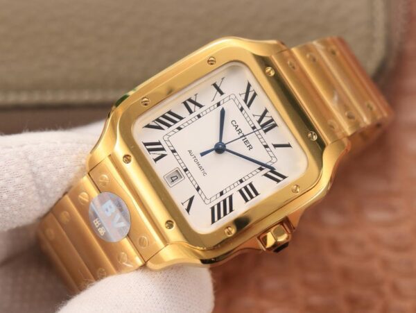 Cartier Tank Anglaise 18K Yellow Gold – 1:1 Superclone