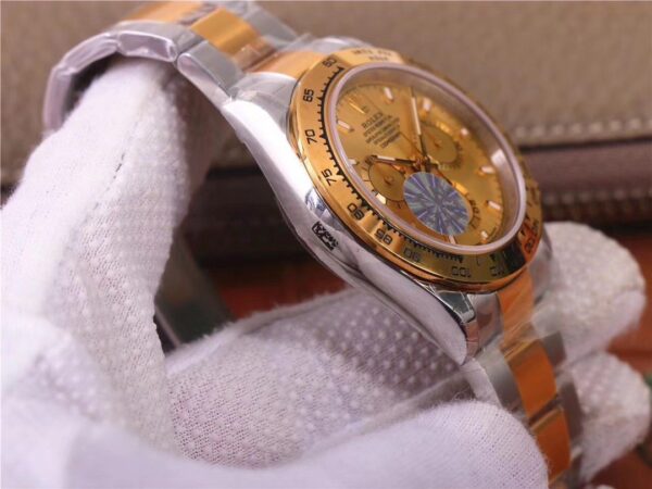 ROLEX OYSTER COSMOGRAPH SWISS TWO TONE GOLD WATCH