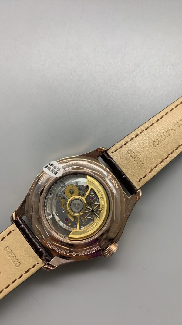 Vacheron Constantin Fiftysix Edition Rose Gold Watch 904L Steel Black Dial(1:1Super Clone)